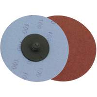 Disque de ponçage &agrave; support en tissu, 3" dia., Grain A50, Oxyde d'aluminium Waymarc Industries Inc