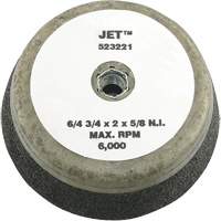 Meule boisseau &agrave; liant de r&eacute;sine, 4" x 2", Arbre 5/8"-11NC, Type 11 Waymarc Industries Inc