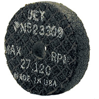 Meule droite &agrave; liant r&eacute;sine pour acier, 2" x 1/2", Arbre 3/8", Type 1 Waymarc Industries Inc