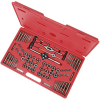 Premium SAE/Metric Alloy Tap & Die Set, 76 Pieces Waymarc Industries Inc