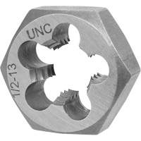 SAE Hex Die, 1-7/16" Dia., 5/8"-11 Thread, Alloy Steel Waymarc Industries Inc