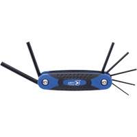 JFHK-7M Folding Hex Key Set, 7 Pcs., Metric Waymarc Industries Inc