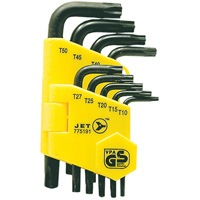 JTK-9TP Tamperproof Key Set, 9 Pcs., Torx&reg; Waymarc Industries Inc