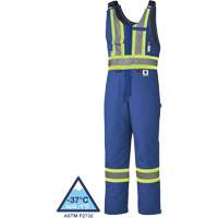 5524A Combinaison de s&eacute;curit&eacute; matelass&eacute;e ignifuge &agrave; haute visibilit&eacute;, 2T-Grand, Bleu royal Waymarc Industries Inc