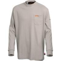 333 Chemise en coton &agrave; manches longues ignifuge, 2T-Grand, Gris Waymarc Industries Inc