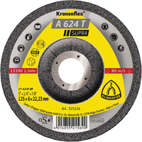 A 624 T Supra Kronenflex&reg; Grinding Disc, 5" x 1/4", 7/8" Arbor Waymarc Industries Inc