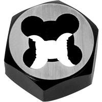 Fili&egrave;re de refiletage hexagonale pour boulon, dia. 1", Filet de M6x1, Acier au chrome Waymarc Industries Inc