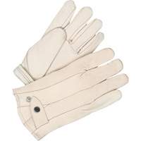 Classic Roper Gloves, 10, Grain Cowhide Palm, Fleece Inner Lining Waymarc Industries Inc