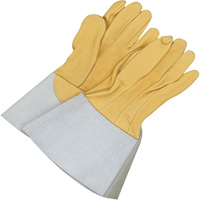 Gander Brand Reverse Grain TIG Welder Gloves, Grain Deerskin, Size 10 Waymarc Industries Inc
