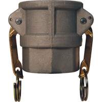 Global Cam & Groove Coupler, Aluminum, Type D, 2", Female NPT, 250 PSI Waymarc Industries Inc