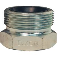 Boss Ground Joint Spud, Steel, 3/4", Female NPT Waymarc Industries Inc