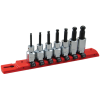 SAE Ball-Nose Socket Set, 7 Pcs Waymarc Industries Inc