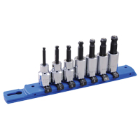Metric Ball Nose Socket Set, 7 Pcs Waymarc Industries Inc