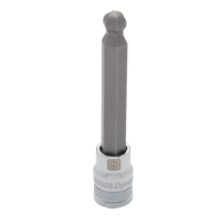 Long Metric Socket, 6 mm x 3-5/8" L, 3/8" Drive Waymarc Industries Inc