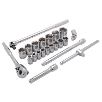Jeu de douilles SAE, 22 Mcx, Prise de 1/2" Waymarc Industries Inc