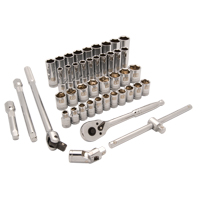 Jeu de douilles m&eacute;triques, 43 Mcx, Prise de 1/2", Profond Waymarc Industries Inc