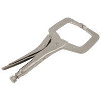Locking Clamp Pliers with Swivel Pads, 11" Length, C-Clamp Waymarc Industries Inc