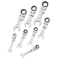Stubby Wrench Set, Combination, 8 Pieces, Imperial NJI104 | Waymarc Industries Inc