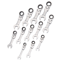 Stubby Wrench Set, Combination, 12 Pieces, Metric NJI105 | Waymarc Industries Inc