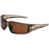 Lunettes de s&eacute;curit&eacute; Uvex Hypershock, Lentille Espresso, Anti-&eacute;gratignures/Polaris&eacute;, ANSI Z87+ Waymarc Industries Inc
