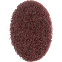 Scotch-Brite Roloc Surface Conditioning Disc SC-DR, 2" Dia., Medium Grit, Aluminum Oxide Waymarc Industries Inc