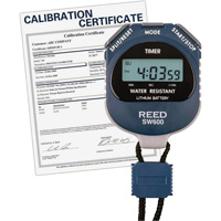 REED SW600 Stopwatch with ISO Certificate, Digital, Water Resistant Waymarc Industries Inc