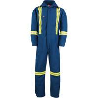 Dupont Nomex&reg; IIIA Deluxe Coveralls, Size 4X-Large, Royal Blue, 6 cal/cm² Waymarc Industries Inc