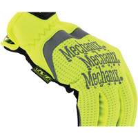 FastFit&reg; High-Visibility Work Gloves, Synthetic Palm, Size Medium/9 Waymarc Industries Inc