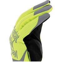 FastFit&reg; High-Visibility Work Gloves, Synthetic Palm, Size Medium/9 Waymarc Industries Inc