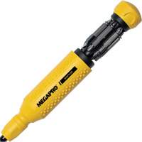 Tournevis multi embouts Original SHAFLOK 15-en-1, 8-37/50" lo, Prise Textur&eacute; Waymarc Industries Inc