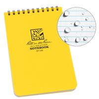 Pocket Top-Spiral Notebook, Soft Cover, Yellow, 100 Pages, 4" W x 6" L Waymarc Industries Inc