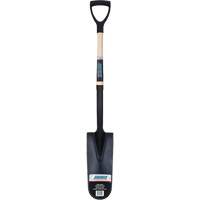 Drain Spade Shovel, Tempered Steel, 14" x 6" Blade, 30" L, D-Grip Handle NN247 | Waymarc Industries Inc