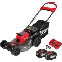 M18 Fuel Self-Propelled Dual Battery Cordless Mower Kit, Self-Propelled Walk-Behind, Battery Powered, 21" Cutting Width Waymarc Industries Inc
