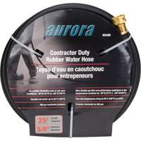 Contractor Duty Rubber Hose, Rubber, 5/8" dia. x 25' Waymarc Industries Inc