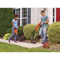 Max* String Trimmer/Edger & Hard Surface Sweeper Combo Kit, 10", Battery Powered, 20 V Waymarc Industries Inc