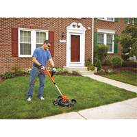 3-in-1 Compact Mower, Push Walk-Behind, Electric, 12" Cutting Width Waymarc Industries Inc