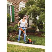 3-in-1 Compact Mower, Push Walk-Behind, Electric, 12" Cutting Width Waymarc Industries Inc