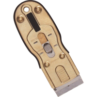 Grattoirs &agrave; lame de rasoir ergonomique, Lame Acier au carbone, Largeur 1-1/2", Manche Caoutchouc Waymarc Industries Inc