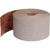 Rouleau de papier abrasif PSA sans chargement, Oxyde d'aluminium, 2-3/4" la x 135' lo, Grain 220 Waymarc Industries Inc