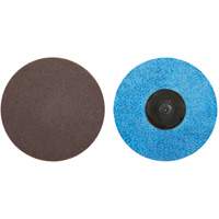 Quick-Change Cloth Disc, 3" Dia., 36 Grit, Aluminum Oxide Waymarc Industries Inc