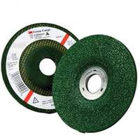 Green Corps Depressed Centre Wheel, 4-1/2" x 1/4", 7/8" Arbor, Aluminum Oxide, Type 27 Waymarc Industries Inc