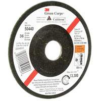 Green Corps Flexible Grinding Wheel, 4-1/2" x 1/8", 7/8" Arbor, Ceramic, Type 27 Waymarc Industries Inc
