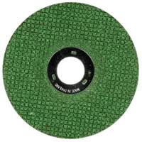 Green Corps Flexible Grinding Wheel, 4-1/2" x 1/8", 7/8" Arbor, Ceramic, Type 27 Waymarc Industries Inc