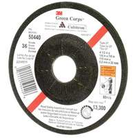 Green Corps Flexible Grinding Wheel, 4-1/2" x 1/8", 7/8" Arbor, Ceramic, Type 27 Waymarc Industries Inc