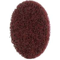 Scotch-Brite Roloc Surface Conditioning Disc, 1" Dia., Medium Grit, Aluminum Oxide Waymarc Industries Inc