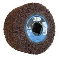 Pro-Line Surface Conditioning Drum, 4" Dia. x 2" W, 3/4" Arbor, Medium Grit, Aluminum Oxide Waymarc Industries Inc