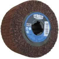 Pro-Line Surface Conditioning Drum, 4" Dia. x 2" W, 3/4" Arbor, Fine Grit, Aluminum Oxide Waymarc Industries Inc