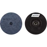 Disque abrasif PSA, 3" dia., Grain 50, Oxyde d'aluminium Waymarc Industries Inc