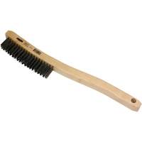 Brosse de nettoyage, Acier inoxydable, 3 x 19 rangs de fils, Longueur 13-11/16" Waymarc Industries Inc