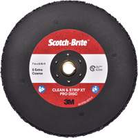 Disque  Clean and Strip  XT Pro Scotch-Brite, 7" dia., Grain Extra grossier, Carbure de silicium Waymarc Industries Inc